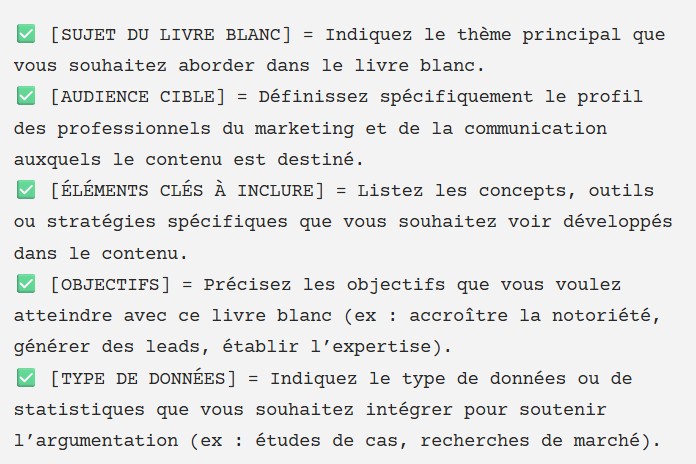 Exemple prompt rédaction gpt 5