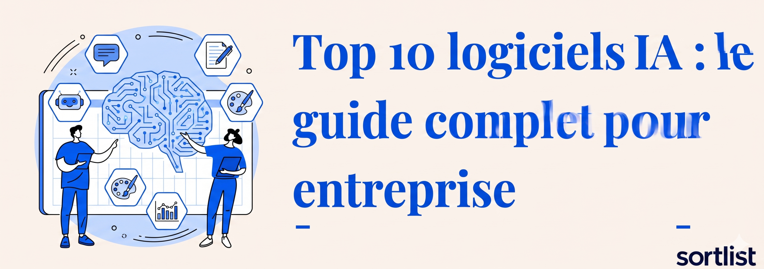 Top 10 logiciels IA : le guide complet pour entreprise