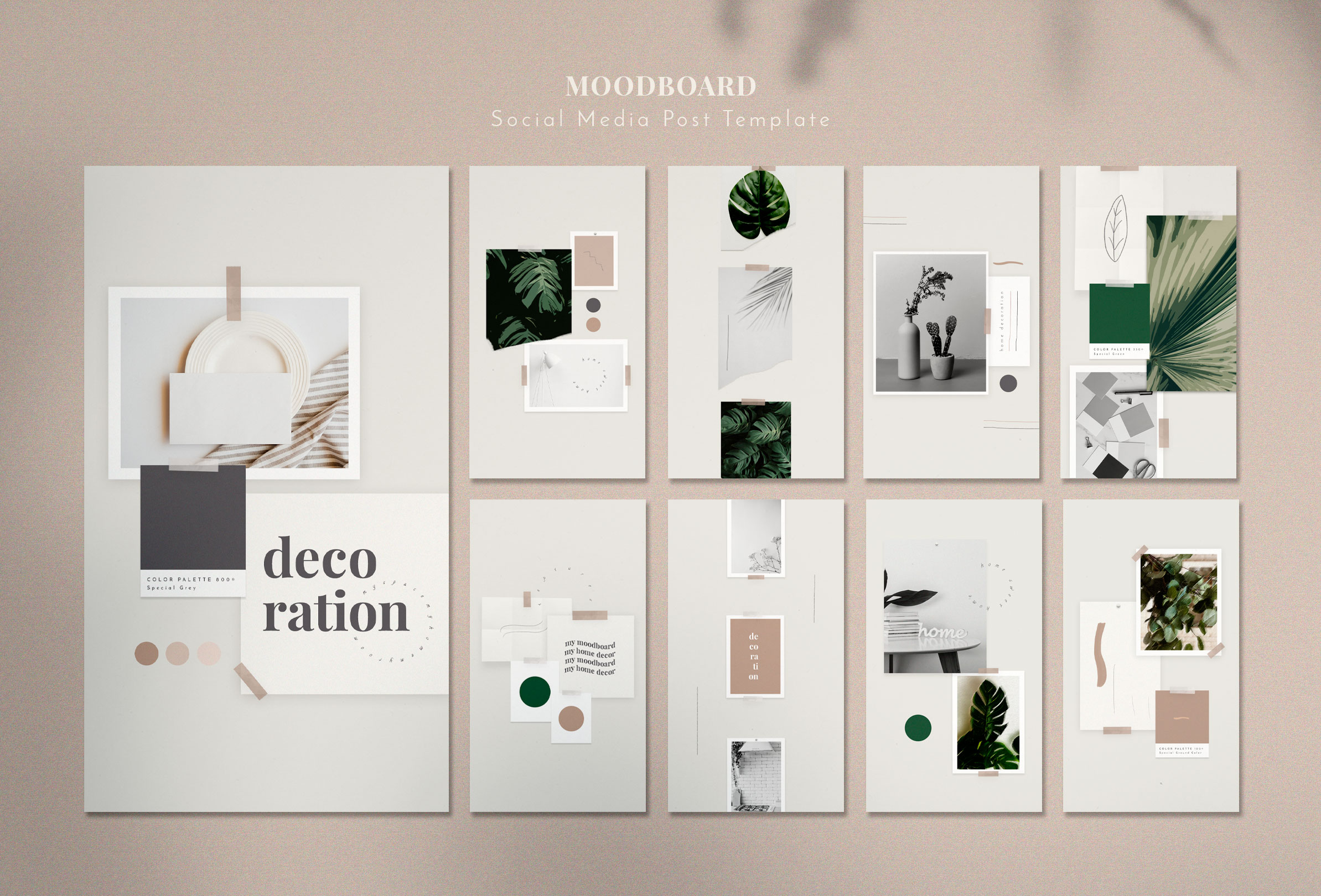 moodboard beispiel vorlage