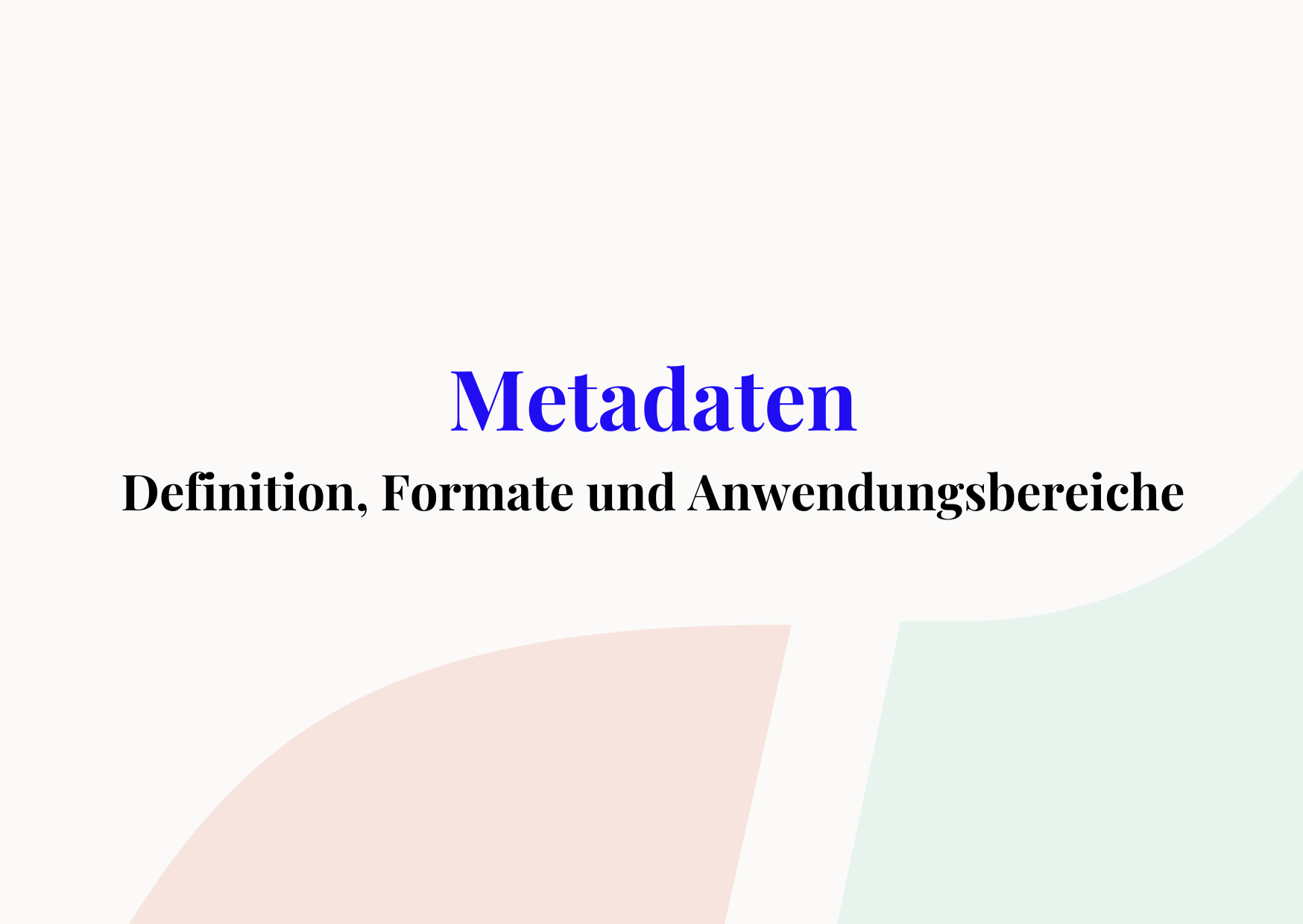 metadaten cover
