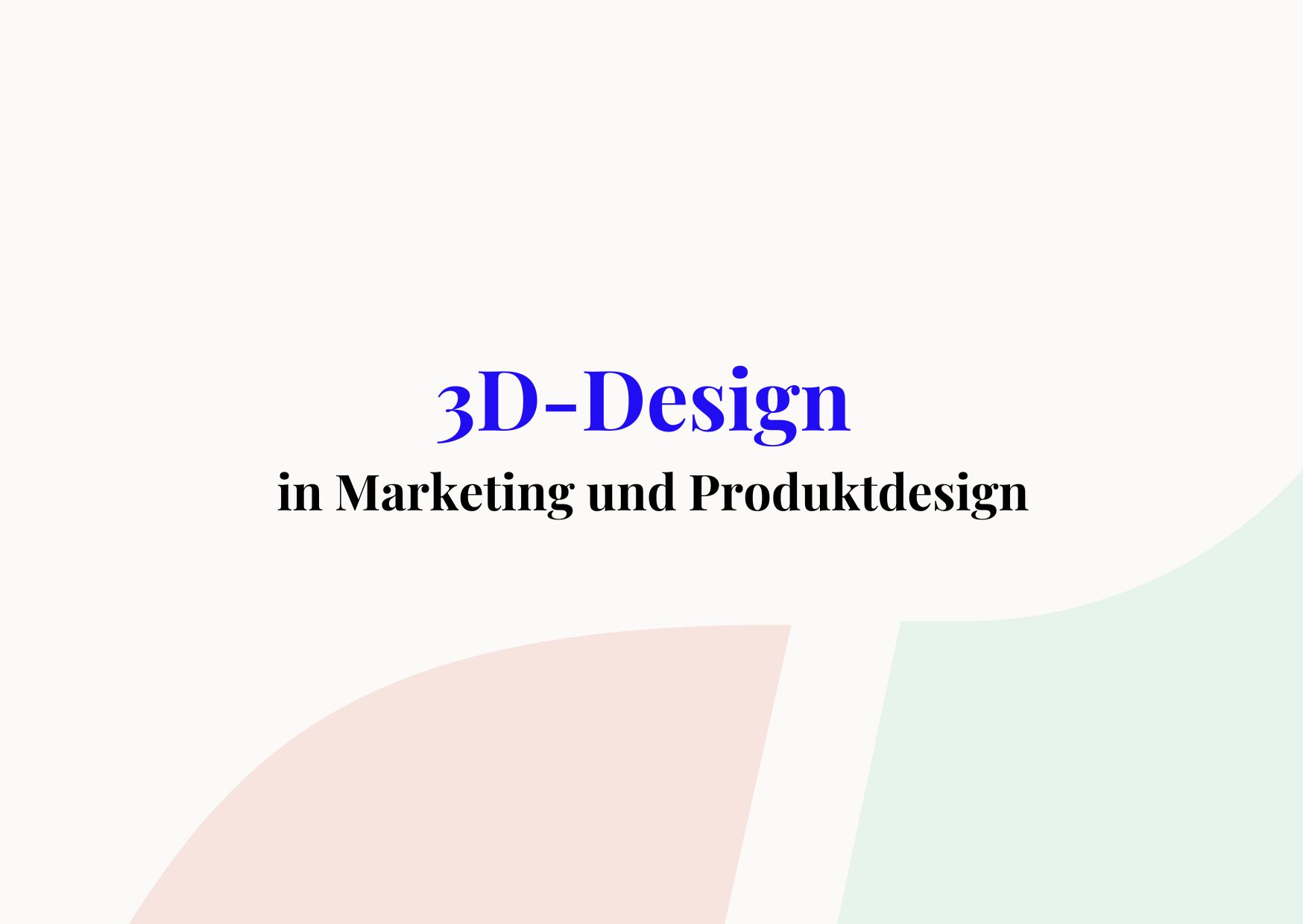 3D-Design