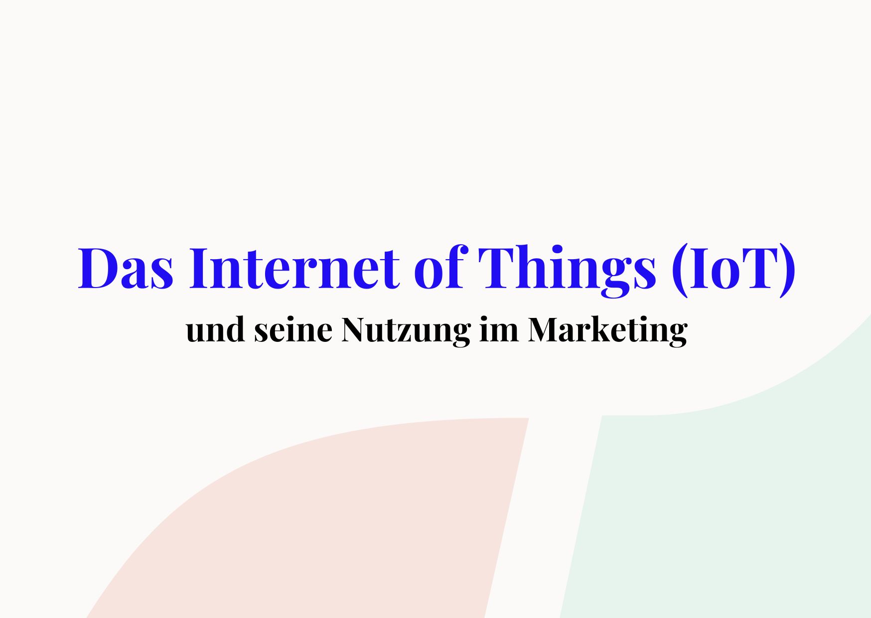 Internet of Things