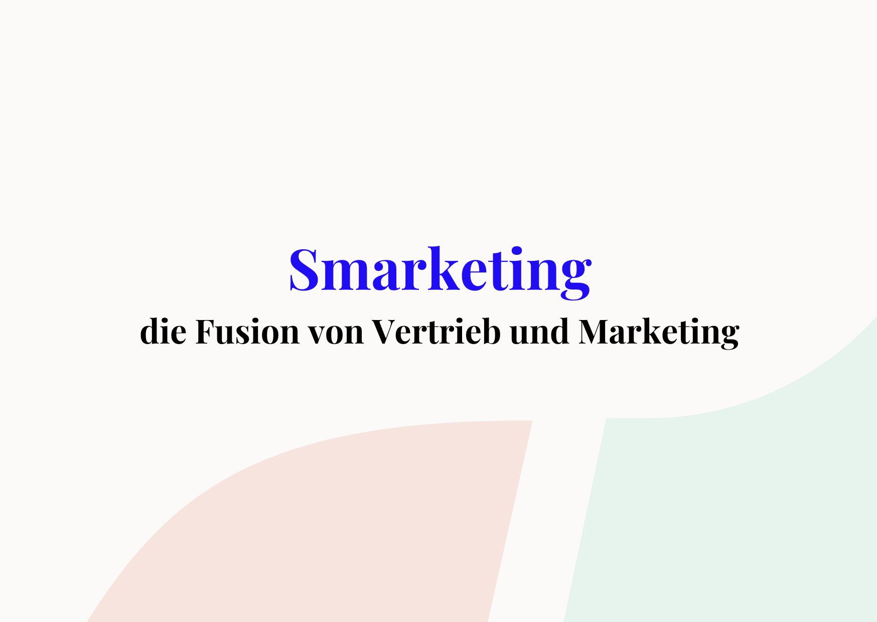 Smarketing