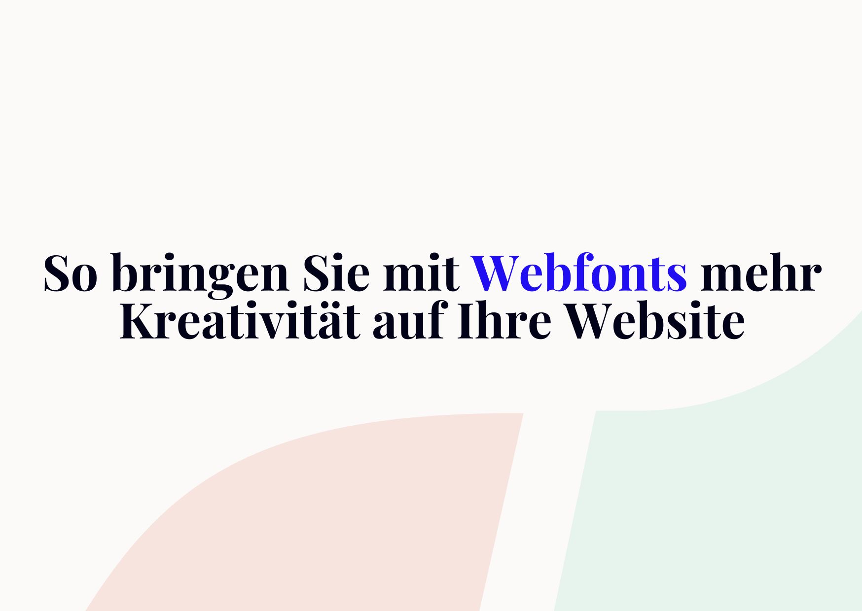 webfonts