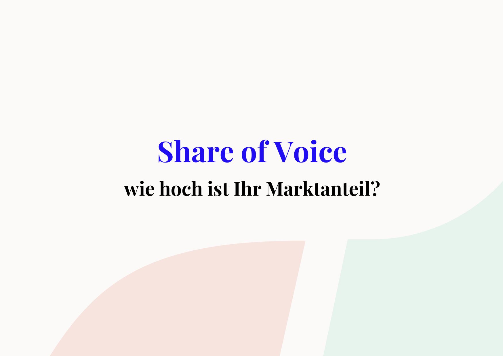 Share of Voice