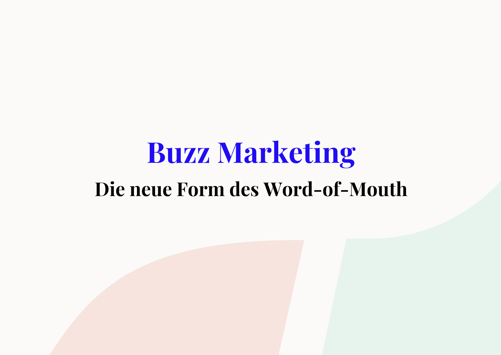buzz marketing cover