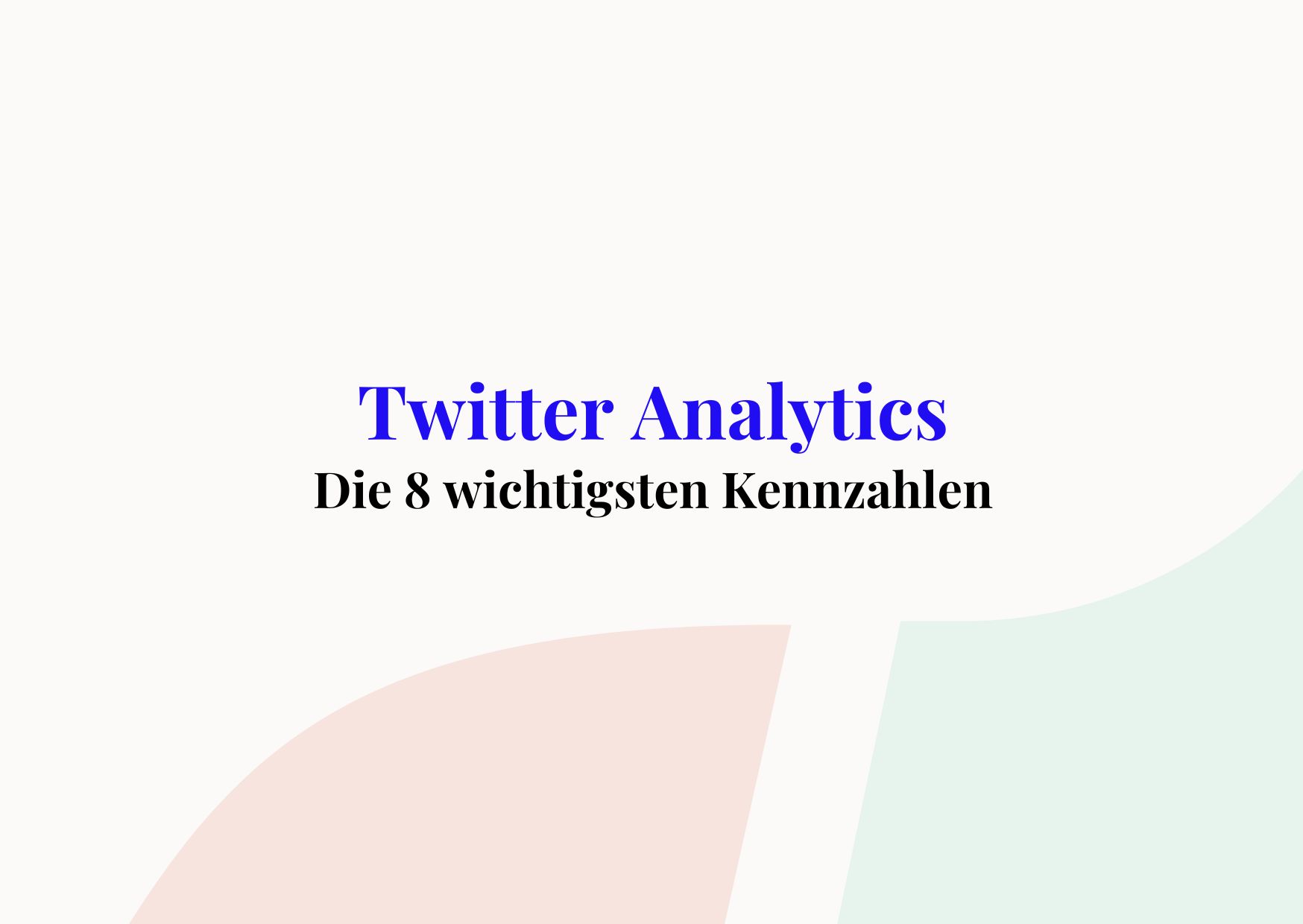 twitter analytics