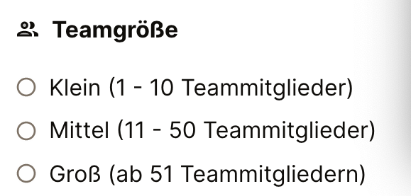 agenturgröße