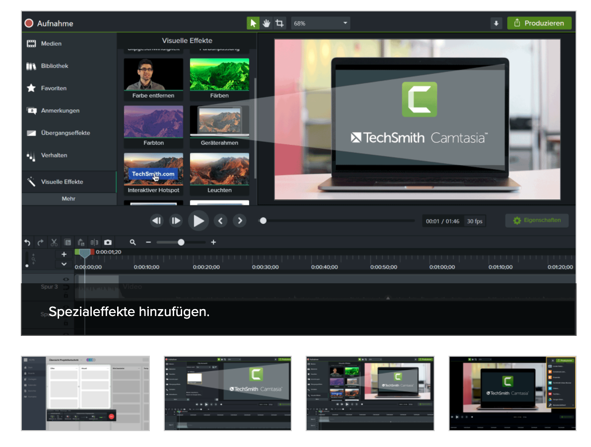 screenshot camtasia