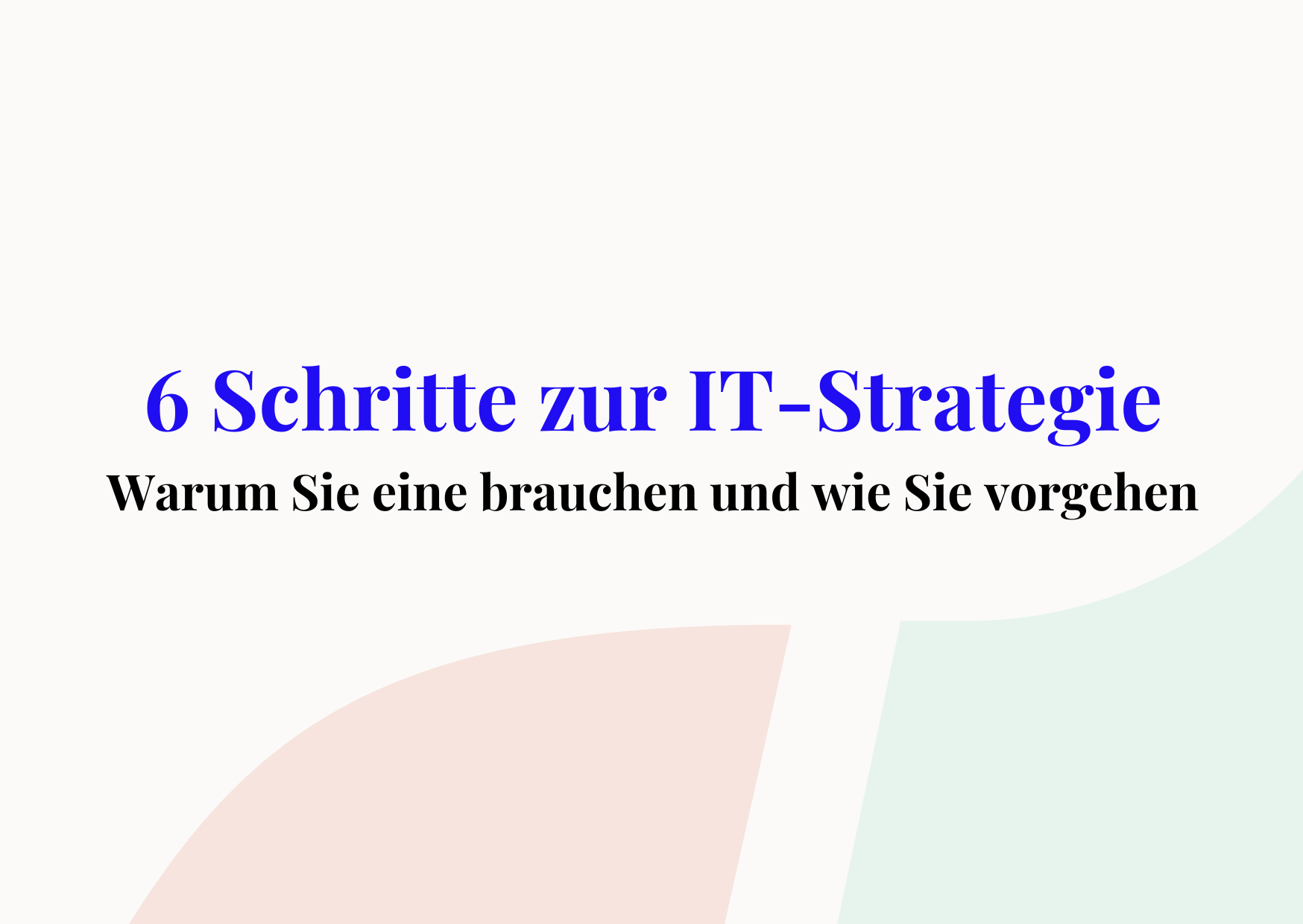 it-strategie cover