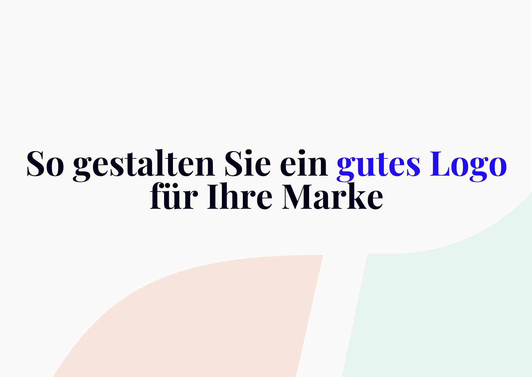 gutes logo cover