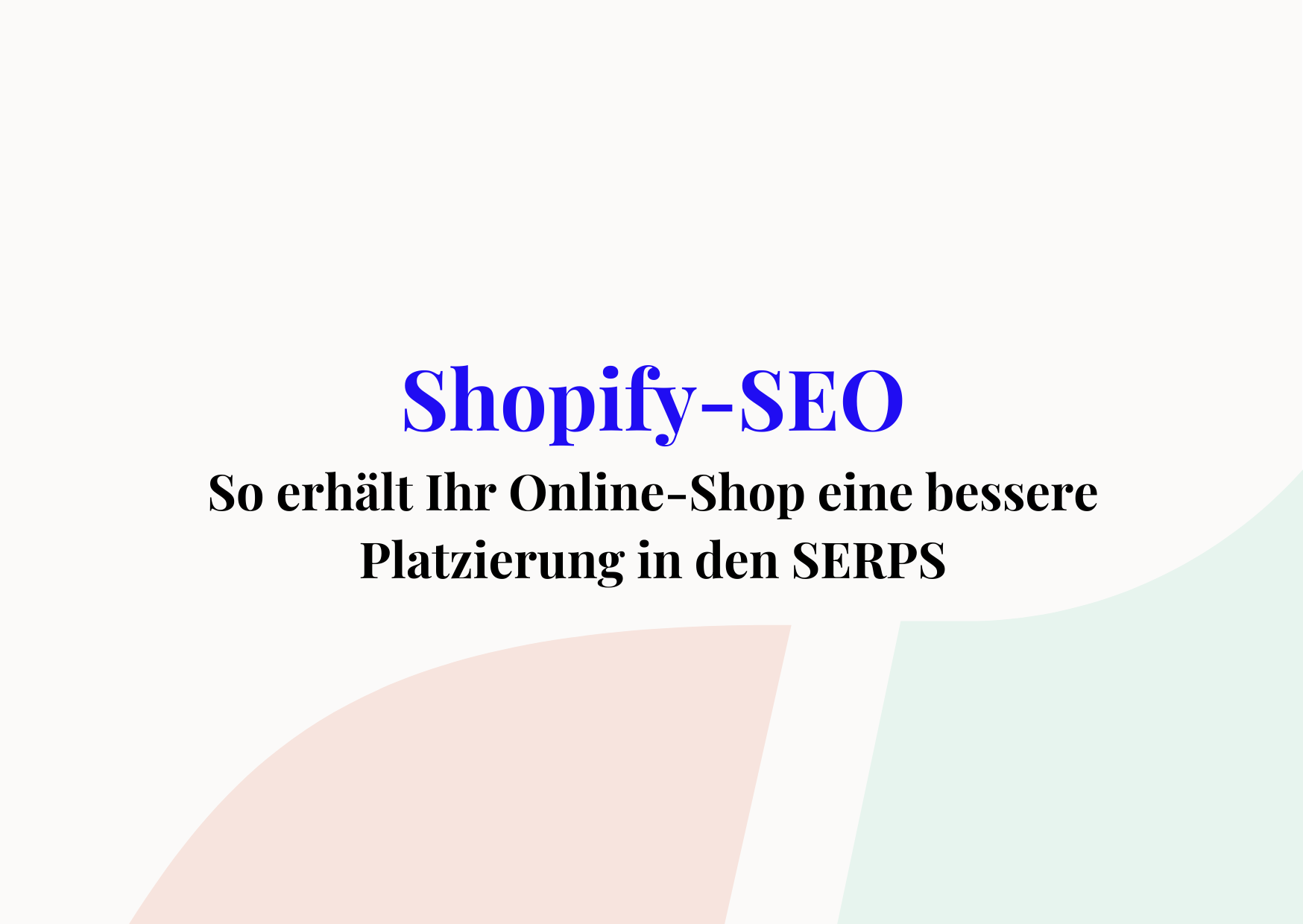 shopify-seo