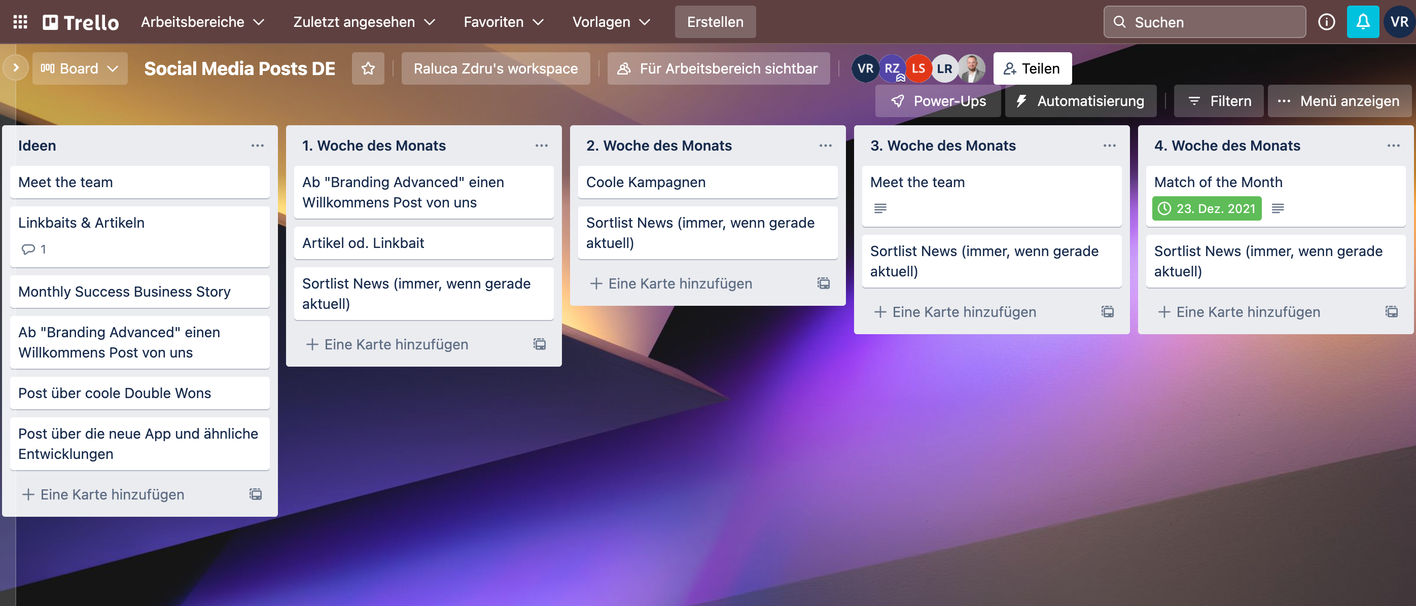 projektmanagement-tools: trello