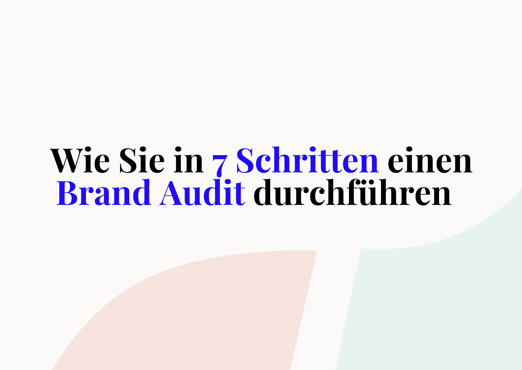 brand audit cover