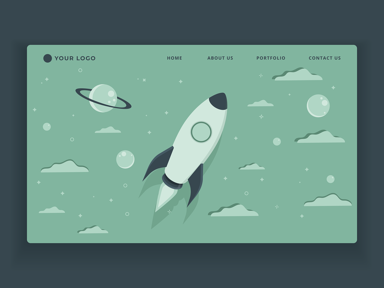 website mit custom cms illustration