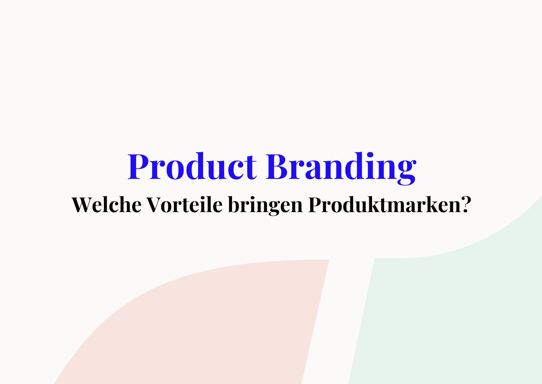 product branding cover