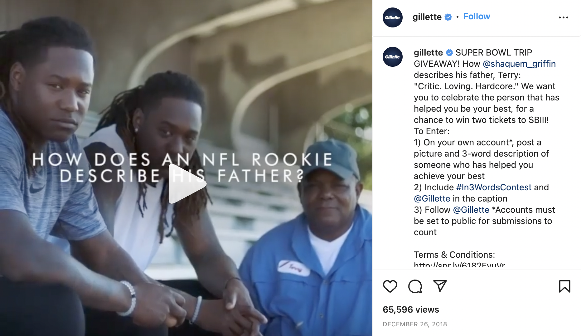 Sport und Social Media: Shaquem Griffin für Gillette