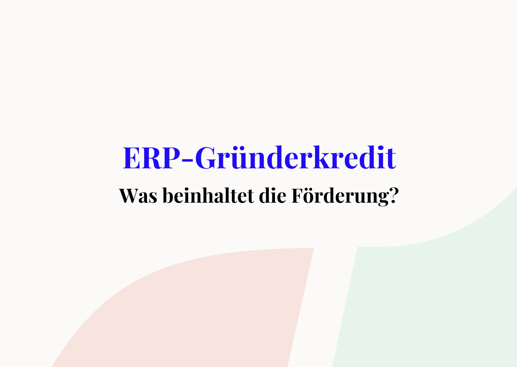 erp-gründerkredit cover