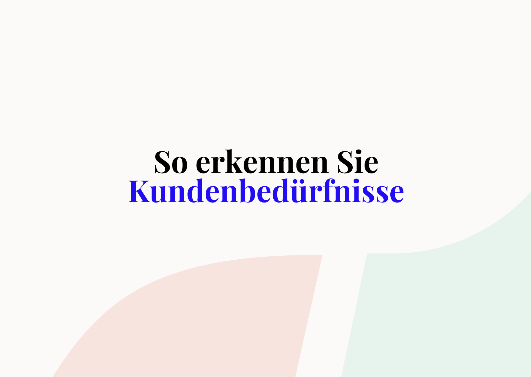 kundenbedürfnisse cover