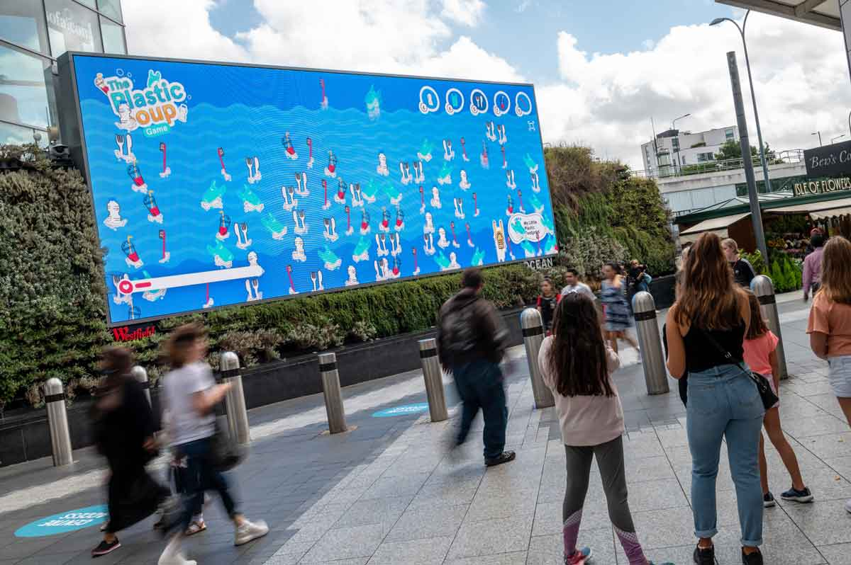 plastic soup kampagne agcs, grafikdesign-projekte beispiel