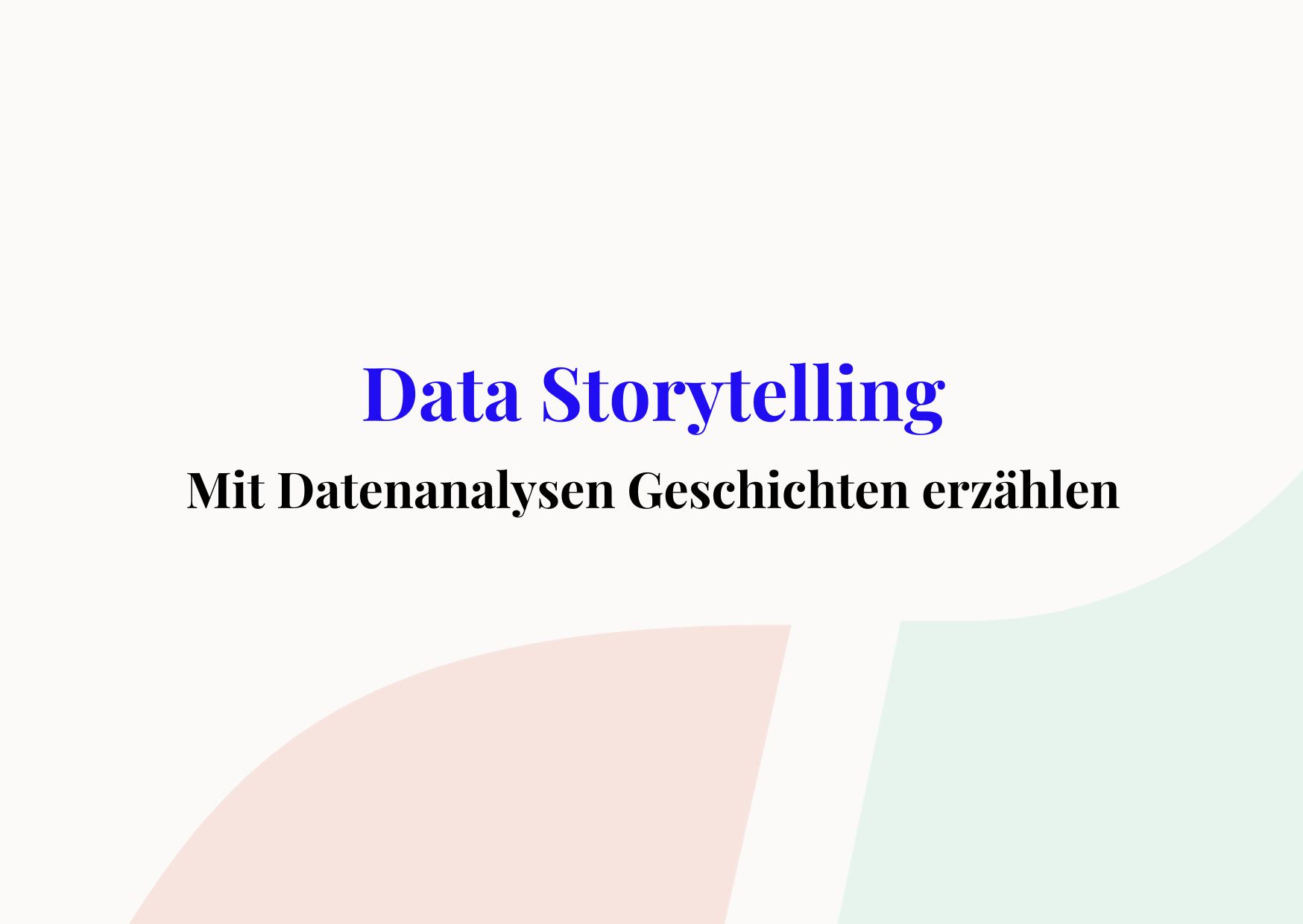 Data Storytelling