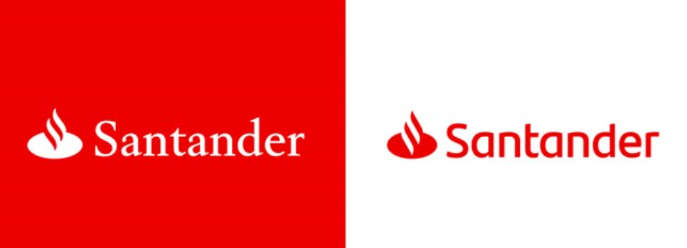 rediseño de imagen de Santander