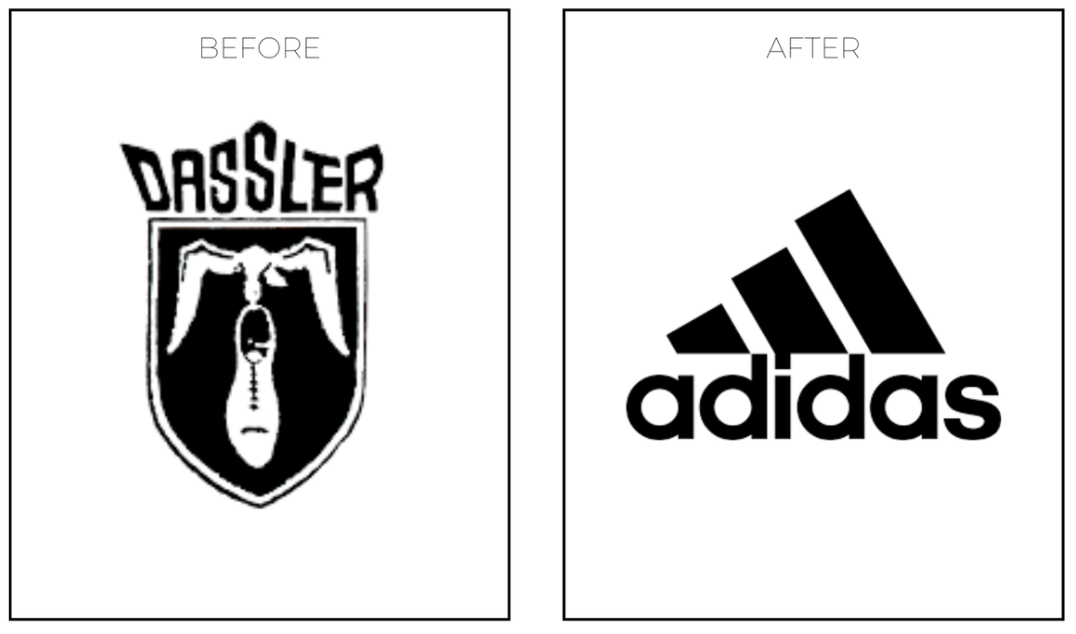 Rediseño de logo ante un cambio de nombre de marca.