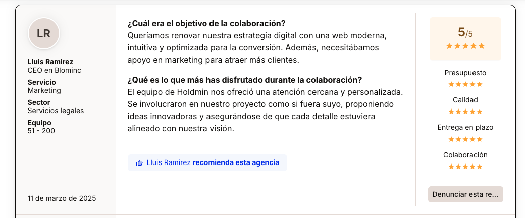 reseñas verificadas