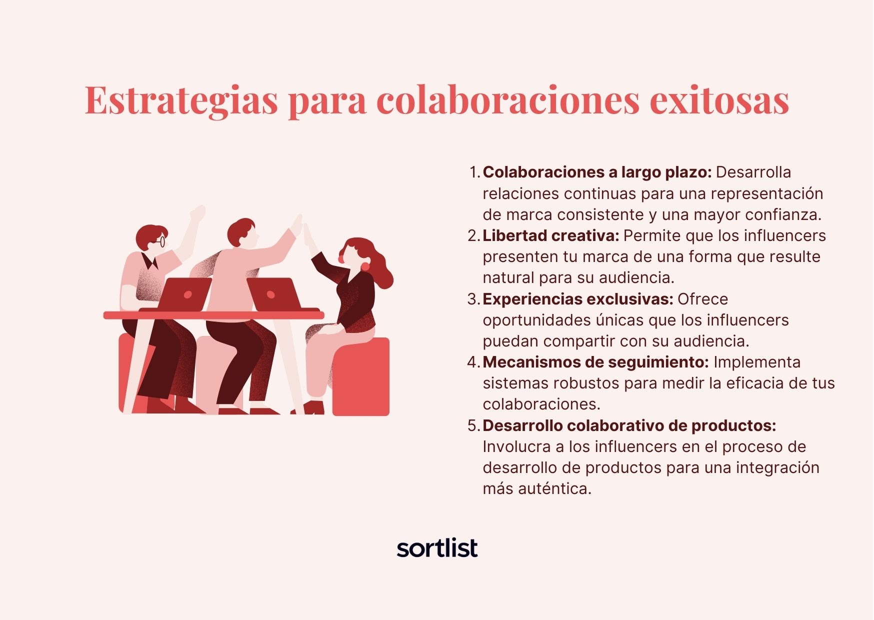 Estrategia para colaboraciones exitosas de influencers