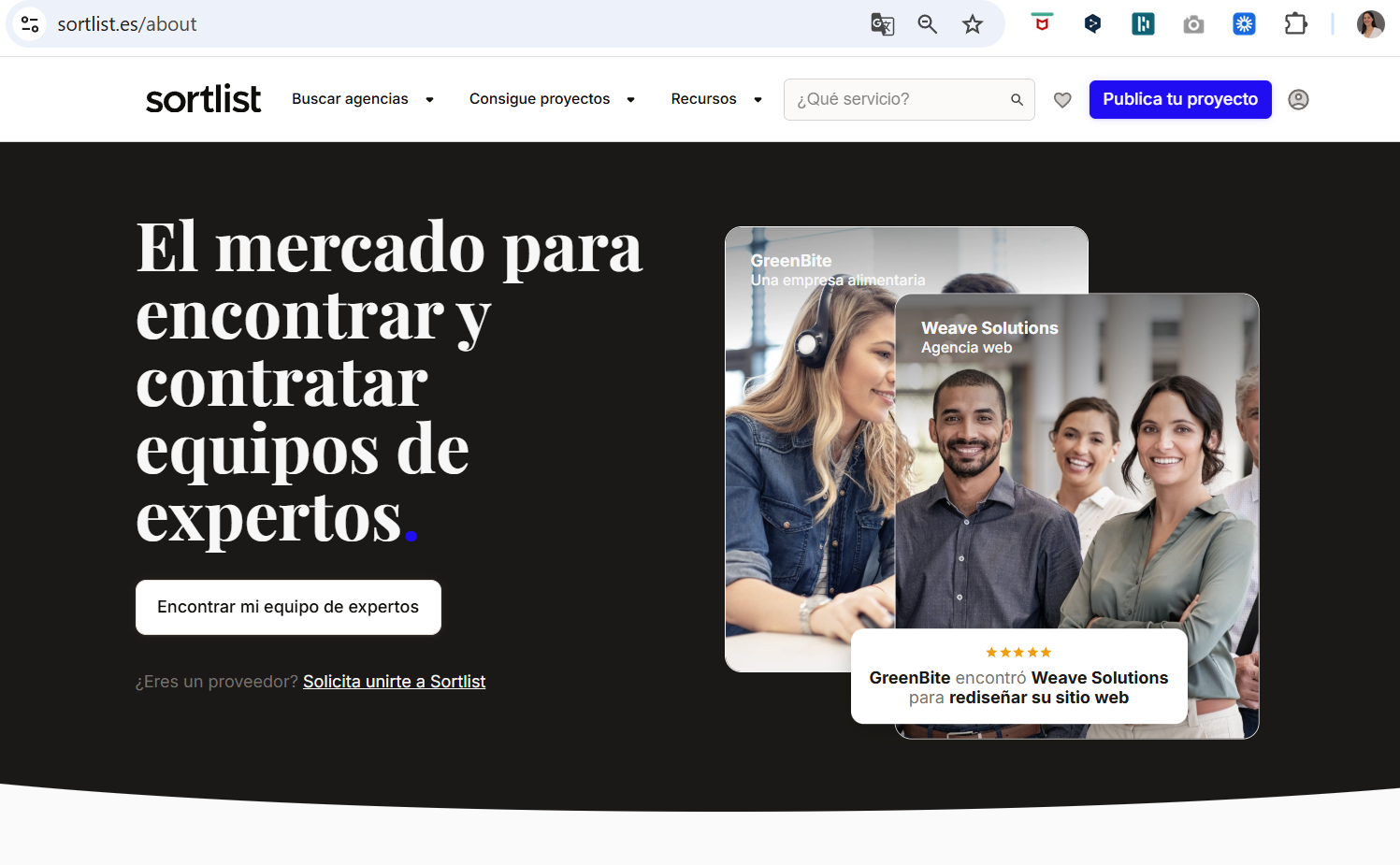 crea una página “Sobre la marca” optimizada
