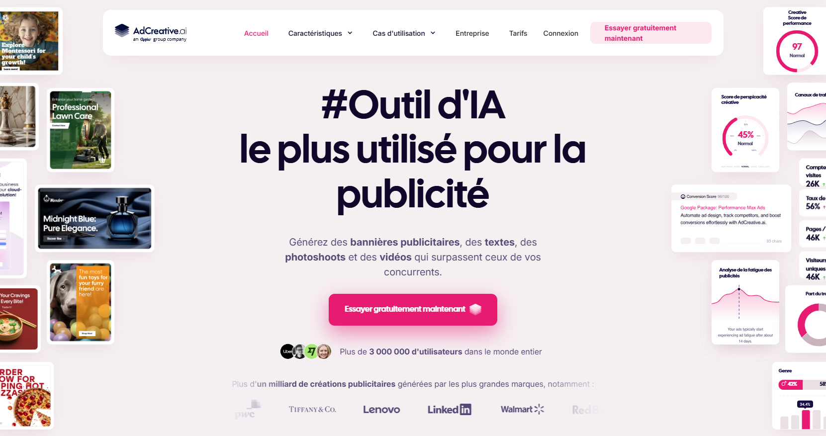 Ad Creative outil ia images