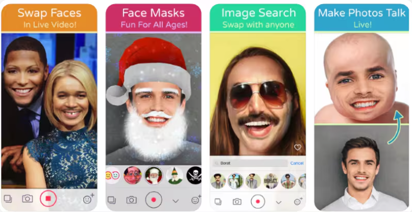 Face Swap Live ia vid&eacute;o
