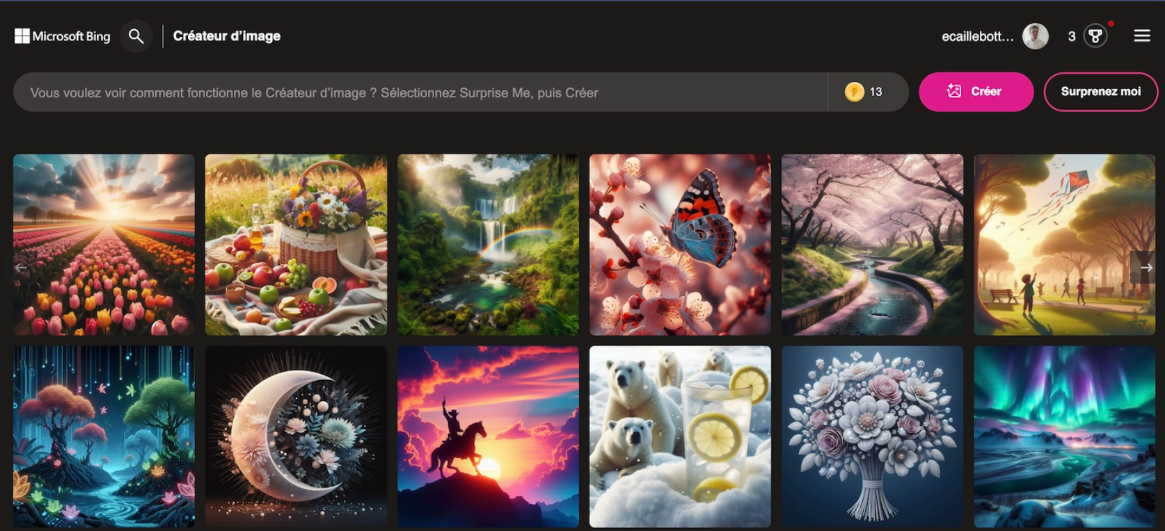 Bing Image Creator equivalent Midjourney gratuit