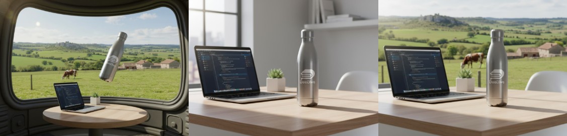 visuels mockup produit Nano Banana